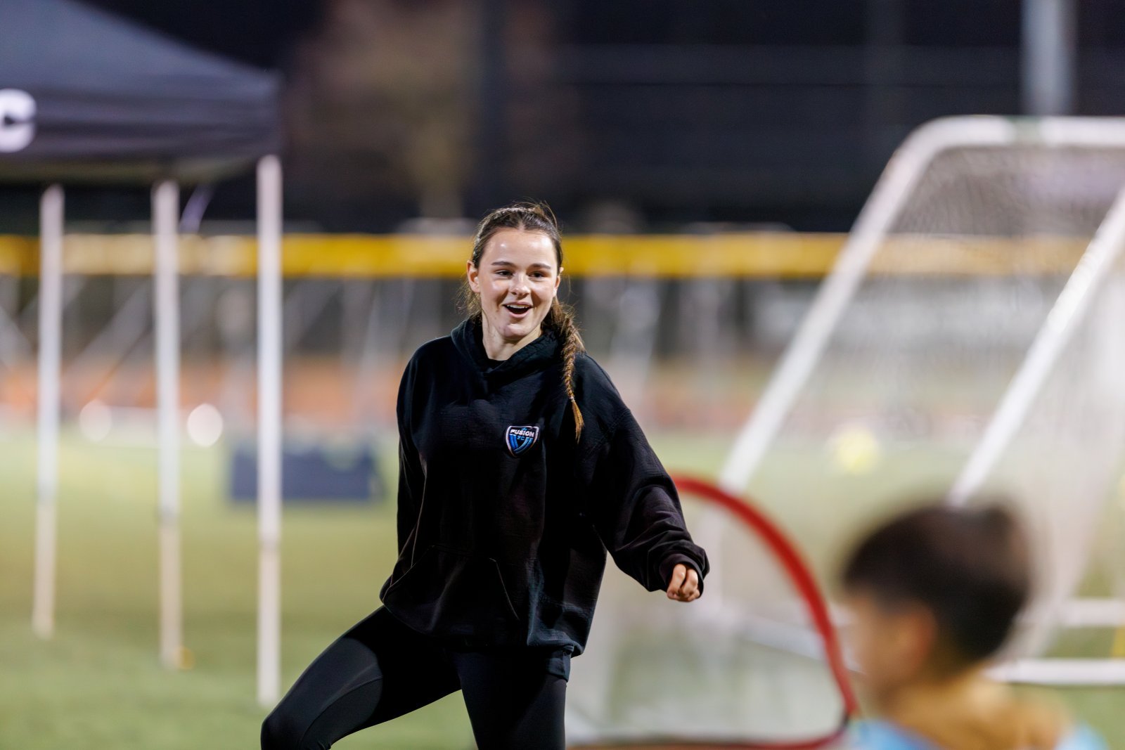 Always positive, supportive and brings infectious energy to the kids